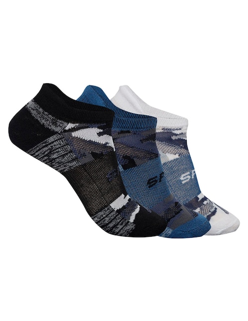 Set de calcetín de algodón para hombre 3 pares 1