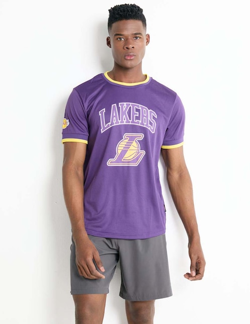 Playera deportiva para básquetbol Nba Los Angeles Lakers para hombre