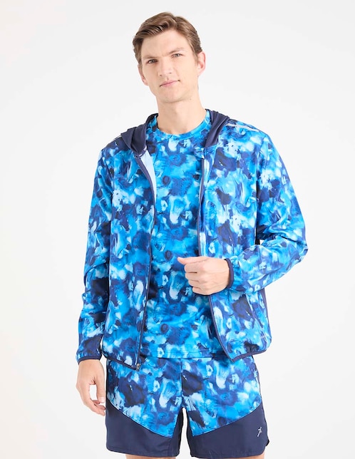 CHAMARRA SPRINT, M, BOY ESTAMPADO CON B