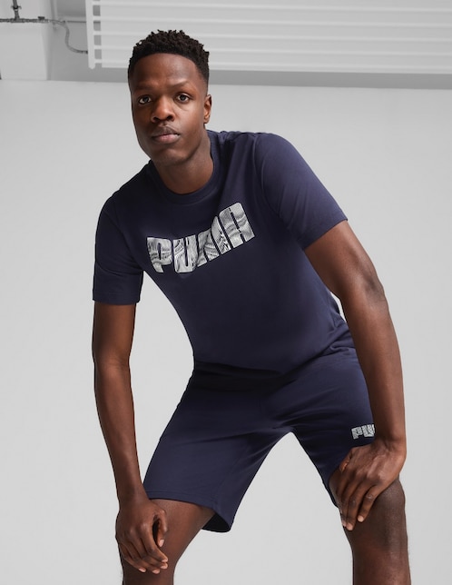 Playera Puma Mass Merchants Tee cuello redondo para hombre