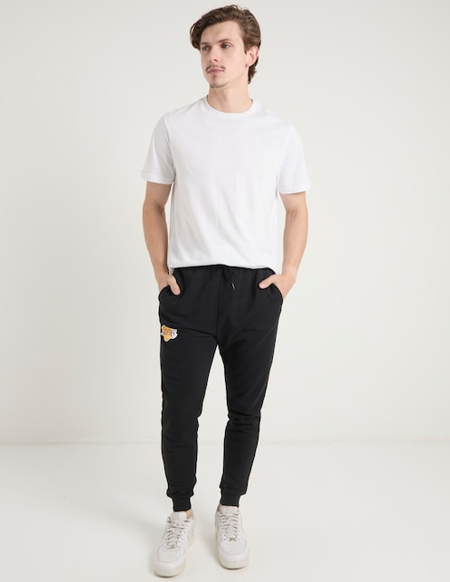 Pants slim Los Angeles Lakers con agujeta para hombre 1