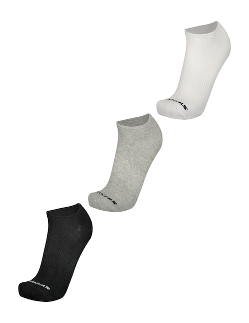 Set de calcentín Comfort para entrenamiento Skechers Sport para hombre 3 pares
