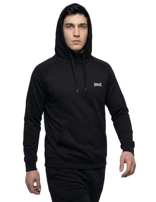 SUDADERA S17553 EVERLAST, G, NEGRO