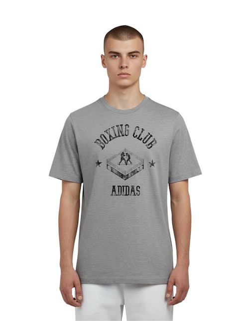 PLAYERA GLTS26B3 ADIDAS, CH, GRIS