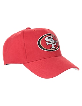 Gorra Visera Curva Velcro NFL San Francisco 49ers Para Hombre