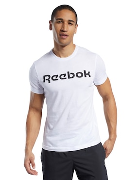 Playera Reebok Cuello Redondo Para Hombre