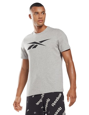 Playera Reebok Cuello Redondo Para Hombre