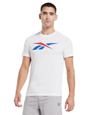 Playera Reebok Cuello Redondo Para Hombre