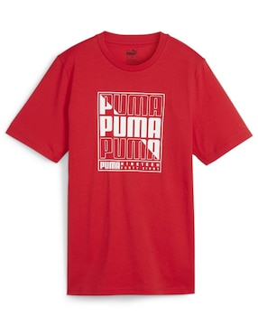 Playera Puma Cuello Redondo Para Hombre