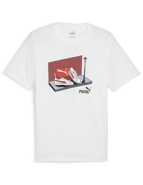 Playera Puma Cuello Redondo Para Hombre