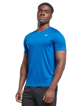 Playera Reebok Ss Tech Tee Cuello Redondo Para Hombre