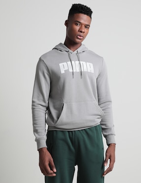 Sudadera Puma Con Capucha Y Bolsa Para Hombre