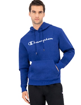 Sudadera Champion con capucha y bolsa para hombre