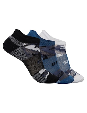 Set de calcetín Sprint de algodón para hombre 3 pares