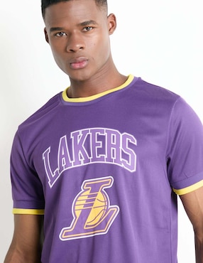 Playera deportiva para básquetbol Nba Los Angeles Lakers para hombre