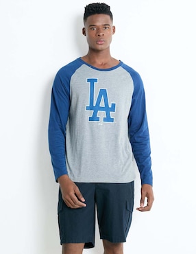 Playera Deportiva MLB Los Angeles Dodgers Para Hombre