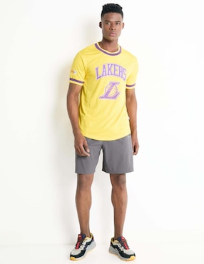 Playera deportiva para básquetbol Nba Los Angeles Lakers para hombre