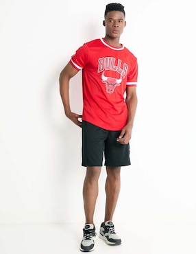 Playera deportiva para básquetbol Nba Chicago Bulls para hombre