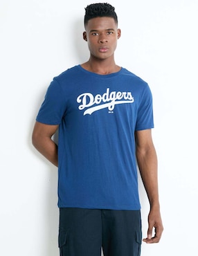 Playera Deportiva MLB Los Angeles Dodgers Para Hombre