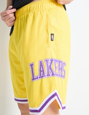 Short con bolsillos para básquetbol hombre