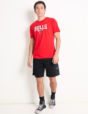 Playera deportiva para básquetbol Chicago Bulls de hombre