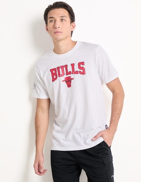 Playera deportiva para básquetbol Chicago Bulls de hombre