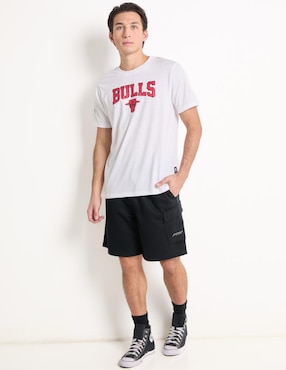 Playera deportiva para básquetbol Chicago Bulls de hombre