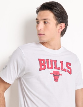 Playera deportiva para básquetbol Chicago Bulls de hombre