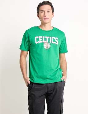 Playera deportiva para básquetbol Boston Celtics de hombre