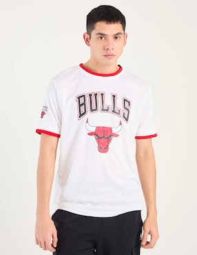 Playera deportiva para básquetbol Chicago Bulls de hombre