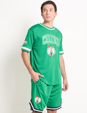 Playera deportiva para básquetbol Nba Boston Celtics para hombre