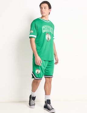 Playera deportiva para básquetbol Nba Boston Celtics para hombre