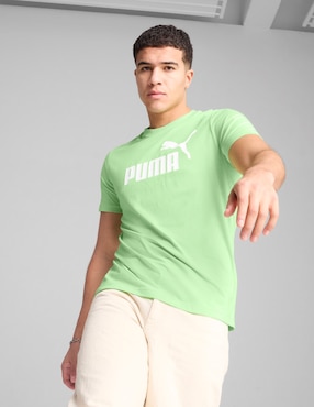 Playera Puma ESS No 1 Logo Tee Cuello Redondo Para Hombre