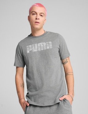 Playera Puma Mass Merchants Tee Cuello Redondo Para Hombre