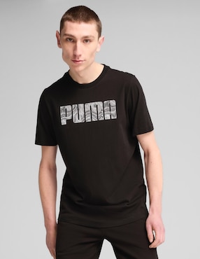 Playera Puma Mass Merchants Tee Cuello Redondo Para Hombre