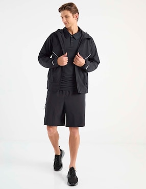 Chamarra casual con bolsillos para hombre