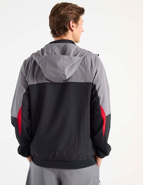 Chamarra casual con bolsillos para hombre