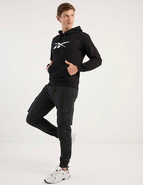 Sudadera Reebok con capucha y bolsa para hombre
