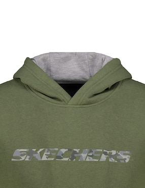 Sudadera Skechers con capucha para hombre