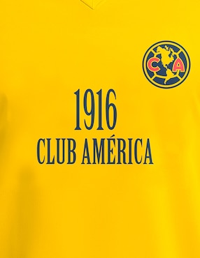Playera deportiva para fútbol América Club América para hombre