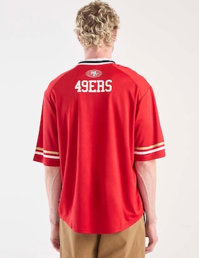 Playera NFL cuello V para hombre