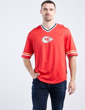 Playera NFL Kansas City Chiefs Mahomes cuello redondo para hombre