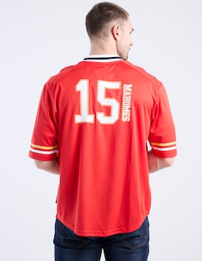 Playera NFL Kansas City Chiefs Mahomes cuello redondo para hombre