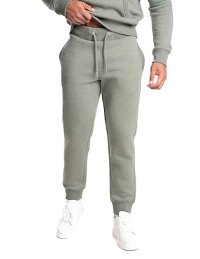 Conjunto deportivo straight con elástico para hombre