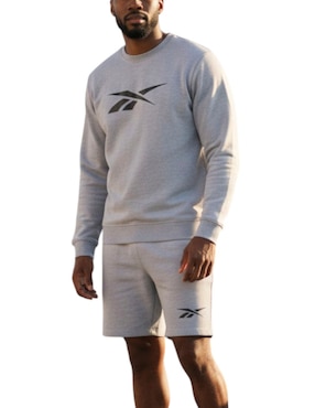 Conjunto deportivo regular con elástico para hombre