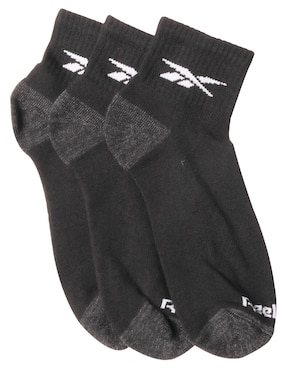 Set de calcetín comfort para entrenamiento Reebok para hombre 3 pares