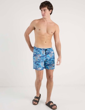Traje de baño short Quiksilver con bolsillos para natación hombre