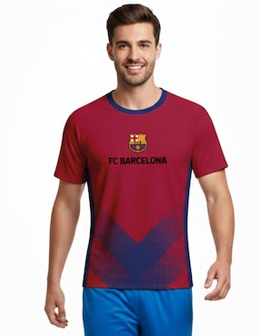 Playera deportiva para fútbol FC Barcelona Club Barcelona de hombre