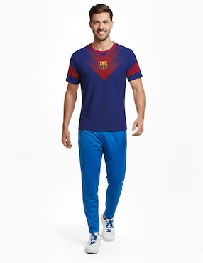 Playera deportiva para fútbol FC Barcelona Fútbol Club Barcelona de hombre