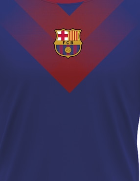 Playera deportiva para fútbol FC Barcelona Fútbol Club Barcelona de hombre